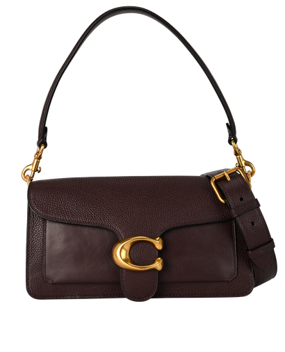 Tabby 26, £220, Handbags, Burgundy, Leather, Front view